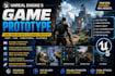 develop unreal engine 5 games, prototypes and gameplay mechanics