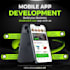 do modern custom mobile app design, web app, android ios app, app ui ux design