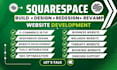 squarespace website design, redesign, ecommerce, landing page, wellness website