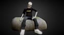 create psx skeleton lowpoly character,ps1 animation,ps2 merch,retro commission
