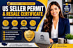 get your US seller permit and resale certificate