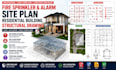 do fire sprinkler alarm site plan residential building structural drawing