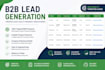 do b2b lead generation and linkdin prospect research