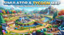 build a roblox simulator map, tycoon map and custom terrain