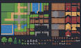 create 2d top down pixel art tileset tilemap rpg game assets environment sprite