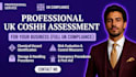 write professional UK coshh assessments and risk assessments