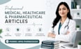 write professional medical and pharmaceutical articles
