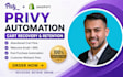 setup privy abandoned cart email sms welcome flow winback automation