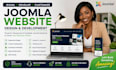 design and develop your joomla website