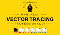 remake, redesign existing logo, image into vector tracing perfectly