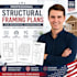 create professional residential structural framing plans and details