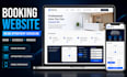 design a professional booking website with online appointment scheduling