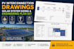 pv interconnection drawings, solar system sizing and engineering plan set