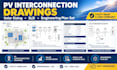 create pv interconnection drawings, solar sizing and engineering plan set