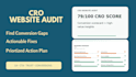 do a cro website audit with actionable conversion fixes