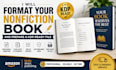 format your nonfiction book and prepare a KDP ready file