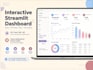 build an interactive streamlit dashboard in python