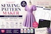be your custom sewing pattern maker for garment grading pdf dxf dress pattern