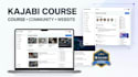 setup kajabi course website, course content creation, online community setup