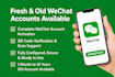 help to your wechat account create and set up professionally