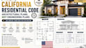 design california residential code architectural plans, mep engineering plans