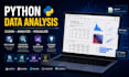 python data analysis, data cleaning, eda, visualization and insights
