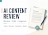 review and improve your ai generated content professionally