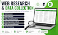 do web research and data collection for your business