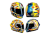 create custom traditional f1 helmet logo designs