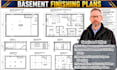 draw basement finishing plans basement remodel permit drawings