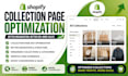 optimize shopify collection pages for SEO, navigation and conversions