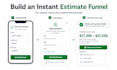 build an instant estimate and lead capture web funnel