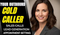 do usa uk outbound sales cold calling b2b appointment setting  lead generation
