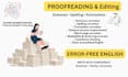 proofread and edit your writing english grammar and spelling