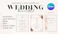 design custom editable canva wedding invitation cards