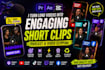 do podcast clips , repurpose video content , clippers stream
