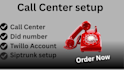 setup sip trunk did number freepbx asterisk and outbound dialer