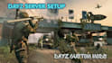 build custom dayz server mods map script loot system and base building