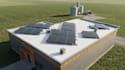 design solar pv system, solar panel layout in sketchup and autocad