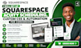 setup squarespace acuity scheduling, CSS and  automate website for conversion