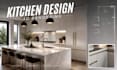 create photorealistic 3d kitchen design and rendering in 3ds max, sketchup