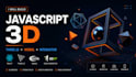 build javascript 3d website, javascript 3d website with threejs webgl