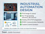 design industrial automation pcb, plc, modbus and rs485 control system
