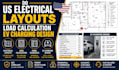 do US electrical layouts load calculation ev charging design