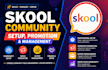 skool community setup, skool setup, skool promotion and management