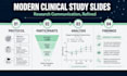 modernize clinical study powerpoint slides for research communication