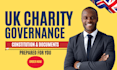prepare your UK charity constitution and governance documents