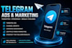 telegram ads and telegram promotion for crypto and forex