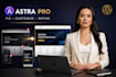 fix and customize your astra pro wordpress website