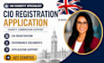 prepare your UK charity commission cio registration application
